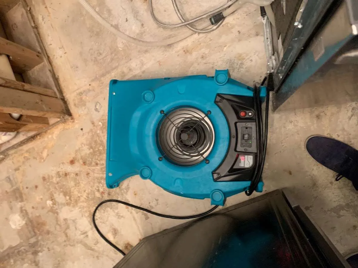Air mover drying equipment for Mold Remediation & Removal in Glencoe